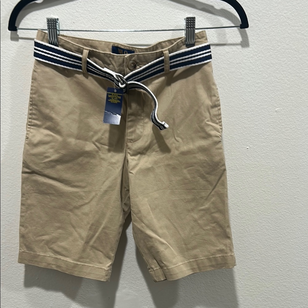 Polo Ralph Lauren Boy’s Tan Shorts with Belt